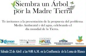 Siembra un arbol por la madre tierra